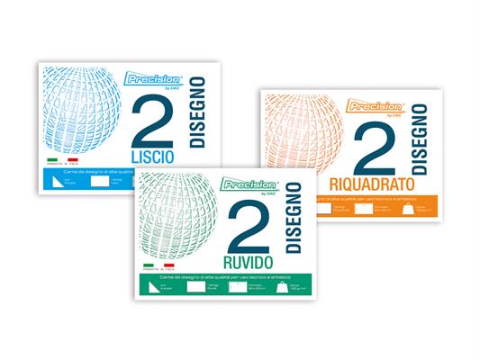 BLOCCO 16F SQUADRATO 24X33 PRECISION 2 SQUADRATO Foto prodotto