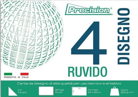 BLOCCO RUVIDO 33X48 PRECISION 4  ART 1321 Foto prodotto